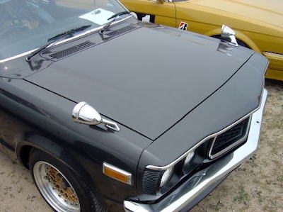 Restored Mazda RX3 Bonnet
