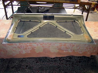 Restored Prince Skyline S54 FRP Trunk