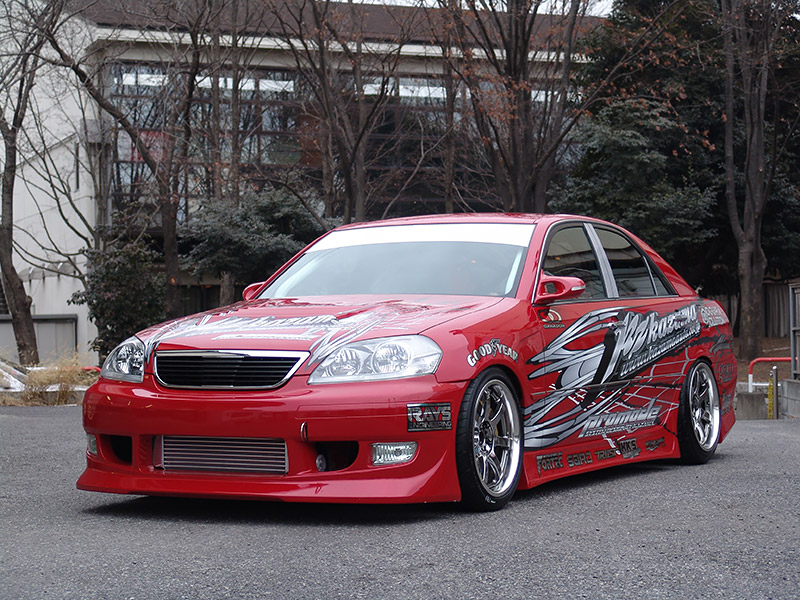 KAZAMA AUTO Promode JZX110 MARK2 AERO PARTS