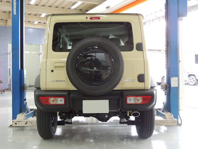 5ZIGEN MUFFLER CUTTER for SUZUKI Jimny Sierra (JB74W)