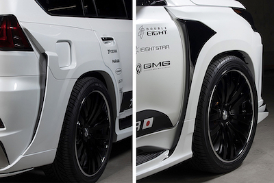 EIGHT STAR LEXUS LX570 Wide Fender Kit