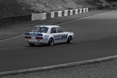 Restored B110 Sunny Excellent Rear Wing (for 4-door sedan only)