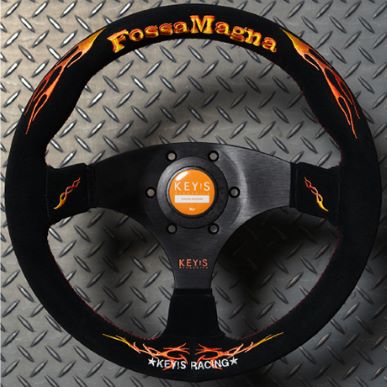 KEY'S RACING FOSSA MAGNA - SEMI-DEEP TYPE - STEERING WHEEL