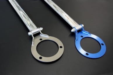 Kameari Aluminum oval strut bar Addition of titanium color