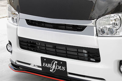 FABULOUS Front grill under cover type 1 for Hiace Regius Ace 200 series 4-6 type standard body only
