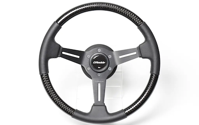 GReddy Sports Steering Wheel Real Carbon