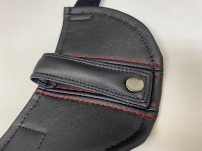 CMC Roadster Leather Seat Belt Holder