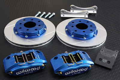 Honda Beat Wilwood front 4-pod brake kit