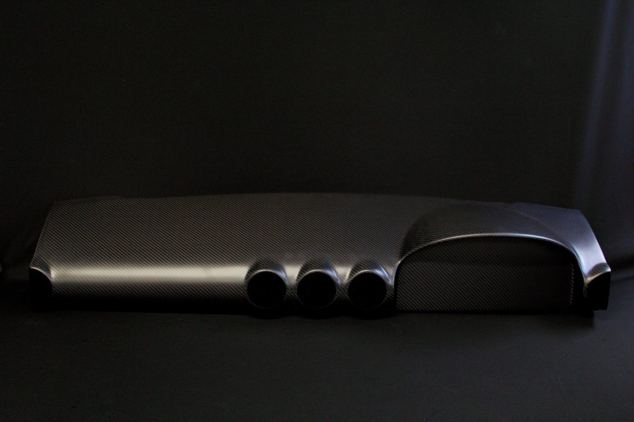 KAZAMA AUTO 汎用レーシングカーボン(CFRP）ダッシュボード AERO PARTS