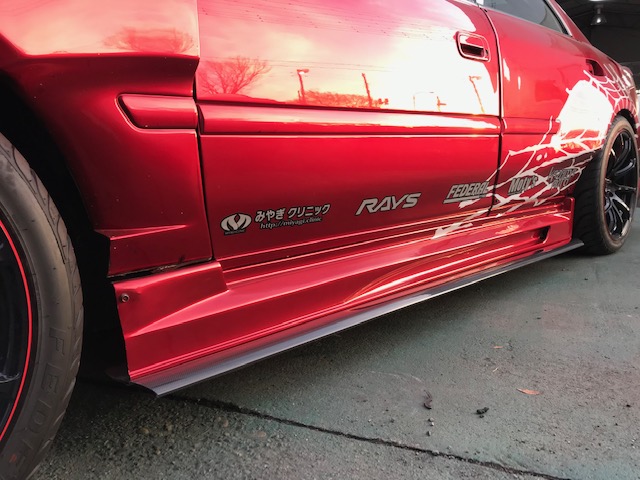 KAZAMA AUTO 汎用サイドデュフューザー AERO PARTS