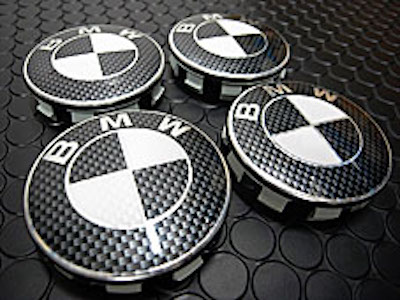 GARBINO BMW E46 Carbon look wheel ornament