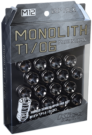Kics MONOLITH Nuts T1 / 06 / 07 ***20 PCS
