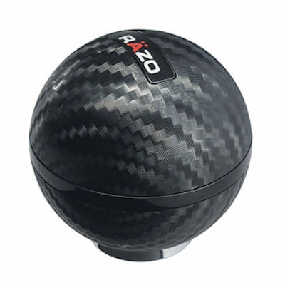 RAZO  CARBON LOOK KNOB BK