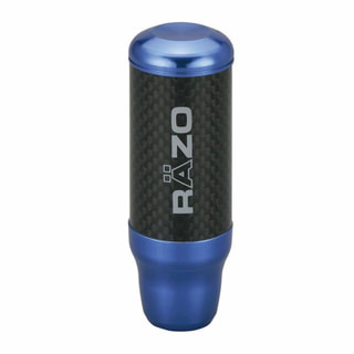 RAZO  CARBON FIBER & ALUMINUM KNOB BL
