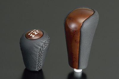 Revier Wood-style combi shift knob transfer lever set - Land Cruiser Prado 120 series TOYOTA car