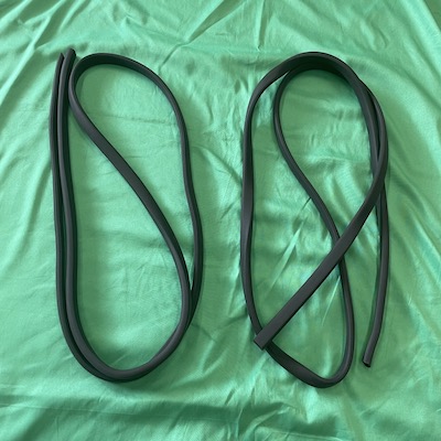 FireSports SUBARU 360 REAR SIDE GLASS RUBBER (QUARTER WINDOW) LEFT AND RIGHT