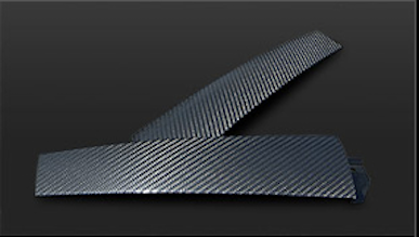 G-Corporation Dry Carbon Pillar Cover for S13/180SX
