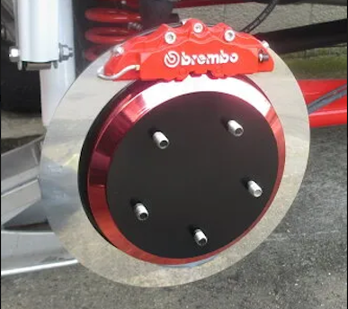 High Bridge First JB64 / JB74 wheel rear center black plate