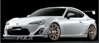 ADVAN Racing RZII 17 Inch Wheel