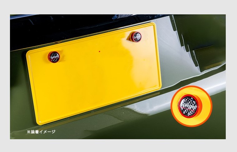 Spiegel License Plate Bolt M6