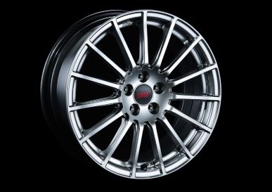STI Wheelset 1 PC 18 inch 8.5J (Silver / Gunmetal / Black)