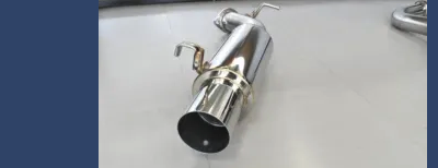 Viper  Cannonball All Stainless Steel Muffler 100ΦTYPE-S Intermediate Straight Main 80φ