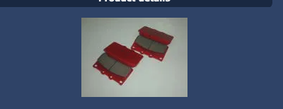 Viper  AE86 Levin  Treno  Front Brake Pads (circuit)