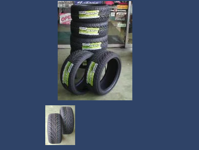 Viper  Federal Tire SS595 245/40-17