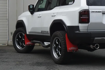 ROAD HOUSE  Land Cruiser 250 KADDIS Exclusive Mudflap Red