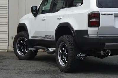 ROAD HOUSE  Land Cruiser 250 KADDIS Exclusive Mudflap Black