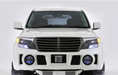 Road House  Land Cruiser 200 KADDIS Face Mask