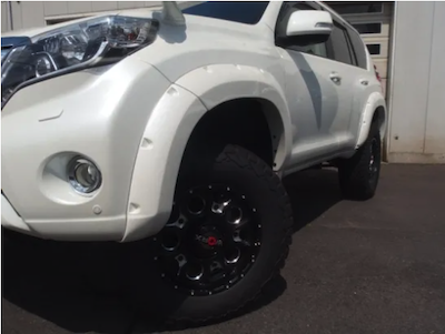 Road House  150 Prado KADDIS Over Fender for 4-Go Mid-Model