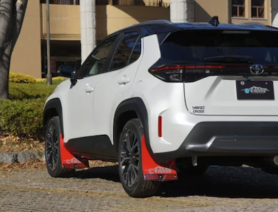 Road House  Yaris Cross KADDIS Exclusive Mudflap Red