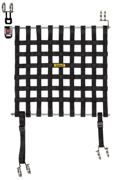 SABELT WINDOW NET WITH PUSH BUTTON