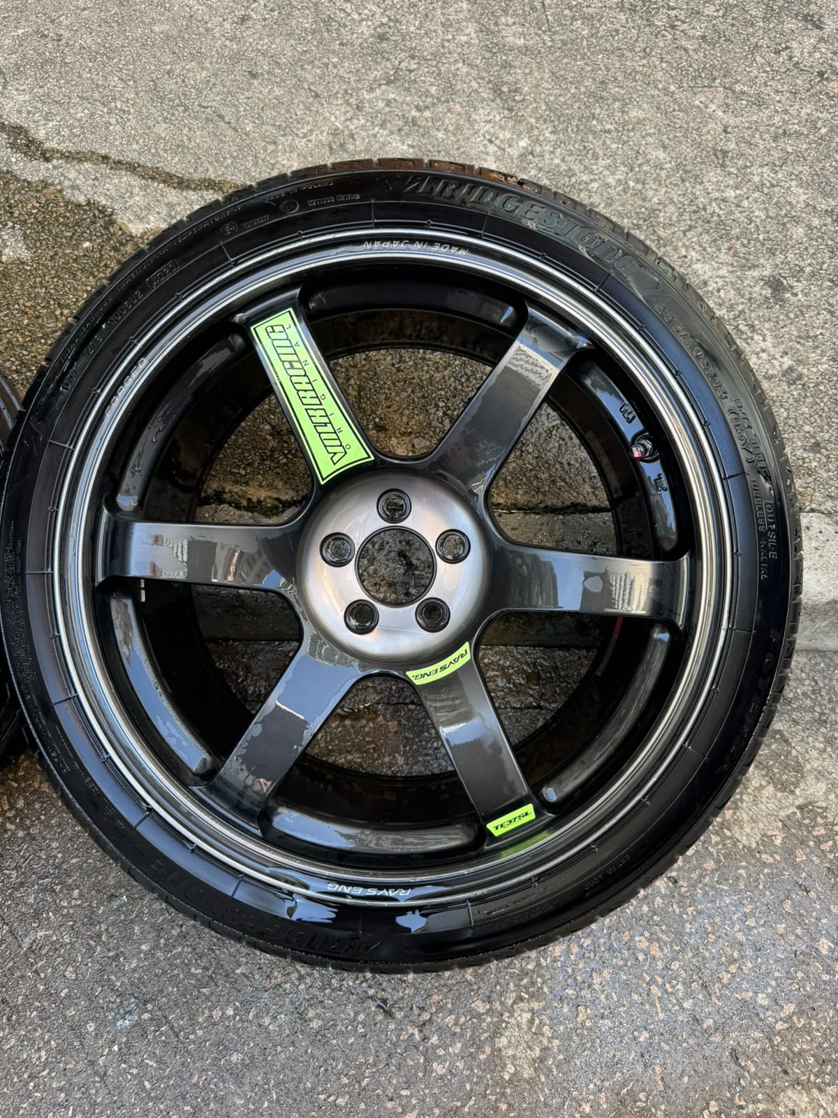 Rays TE37 SAGA SL MS 18inch 9.5J ET45 5x100