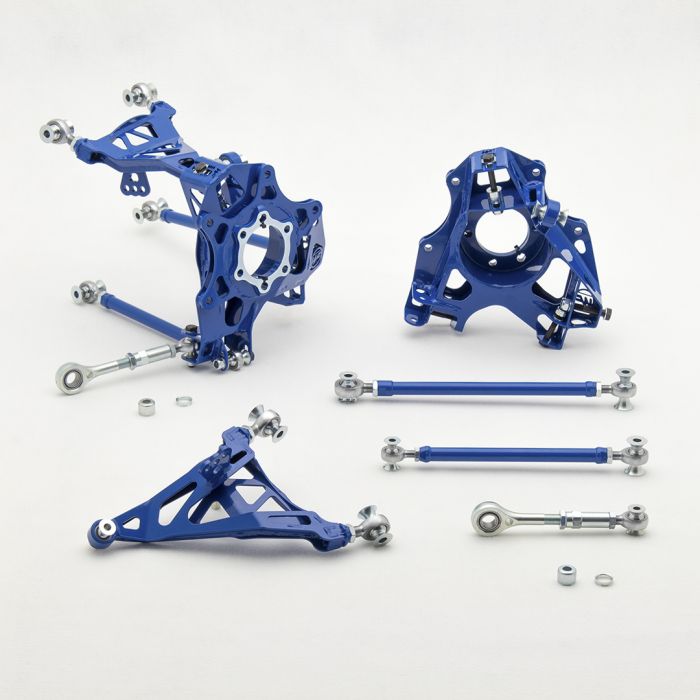 Wisefab - Nissan 370Z Rear Suspension Drop Knuckle Kit