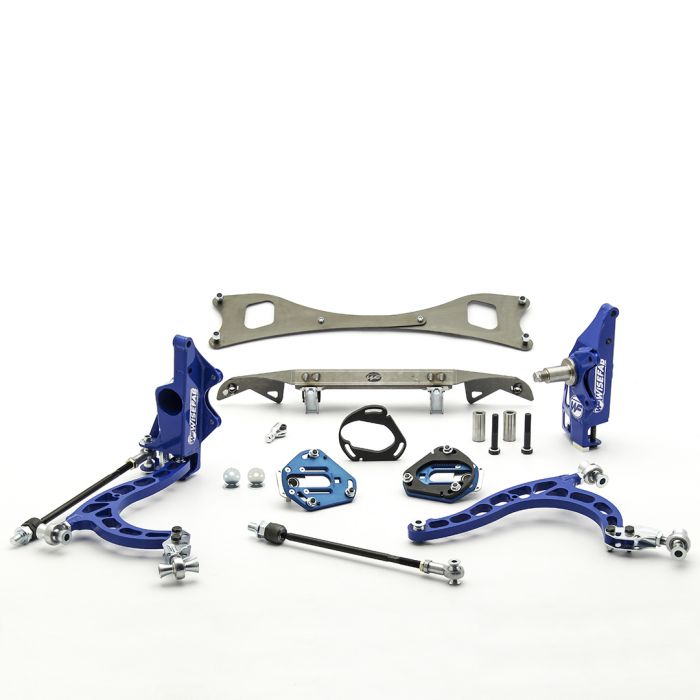 Wisefab Nissan S14 S15 Front V2 Drift Angle Lock Kit with Rack Relocation