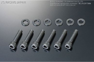 J'S RACING S2000 EXEDY Hyper Single Replacement Bolt Set