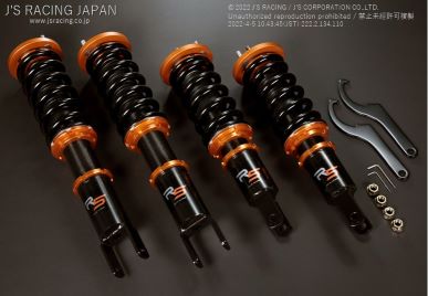 J'S RACING S2000  AP1 / AP2 Black Series Damper Kit RS