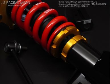 J'S RACING CIVIC FK8 Black Series Damper Kit RR