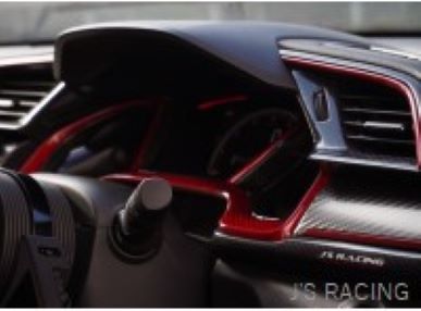 J'S RACING FK8 Carbon Meter Panel