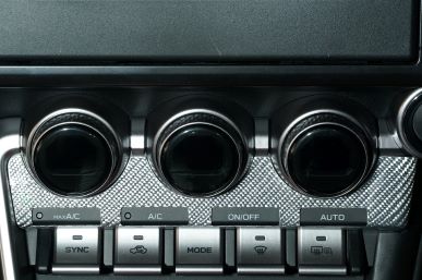 RSW BRZ (ZD8) Carbon AC Control Panel (Upper)