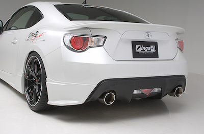 ings N-SPEC 86KOUKI ZN6 & BRZ ZC6 Rear Mudguard