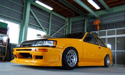 J-Blood Spec-R AE86 Side Step Soft FRP (Front/Late)