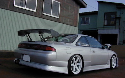 J-Blood S14 SILVIA SIDE STEP SOFT FRP (FRONT/LATE)