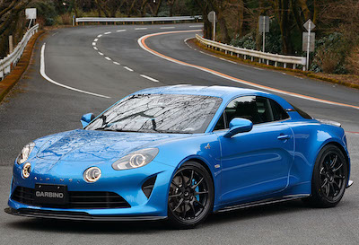 GARBINO Carbon Front Spoiler For ALPINE