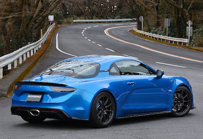 GARBINO Carbon Side Spoiler For ALPINE