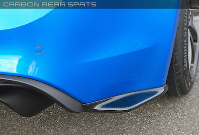 GARBINO Carbon Rear Spats For ALPINE