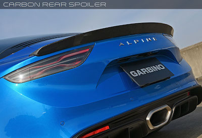 GARBINO Carbon Rear Spoiler For ALPINE