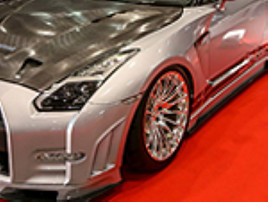 Do Luck Front Blister Fender + Front Bumper Side Panel For GT-R R35